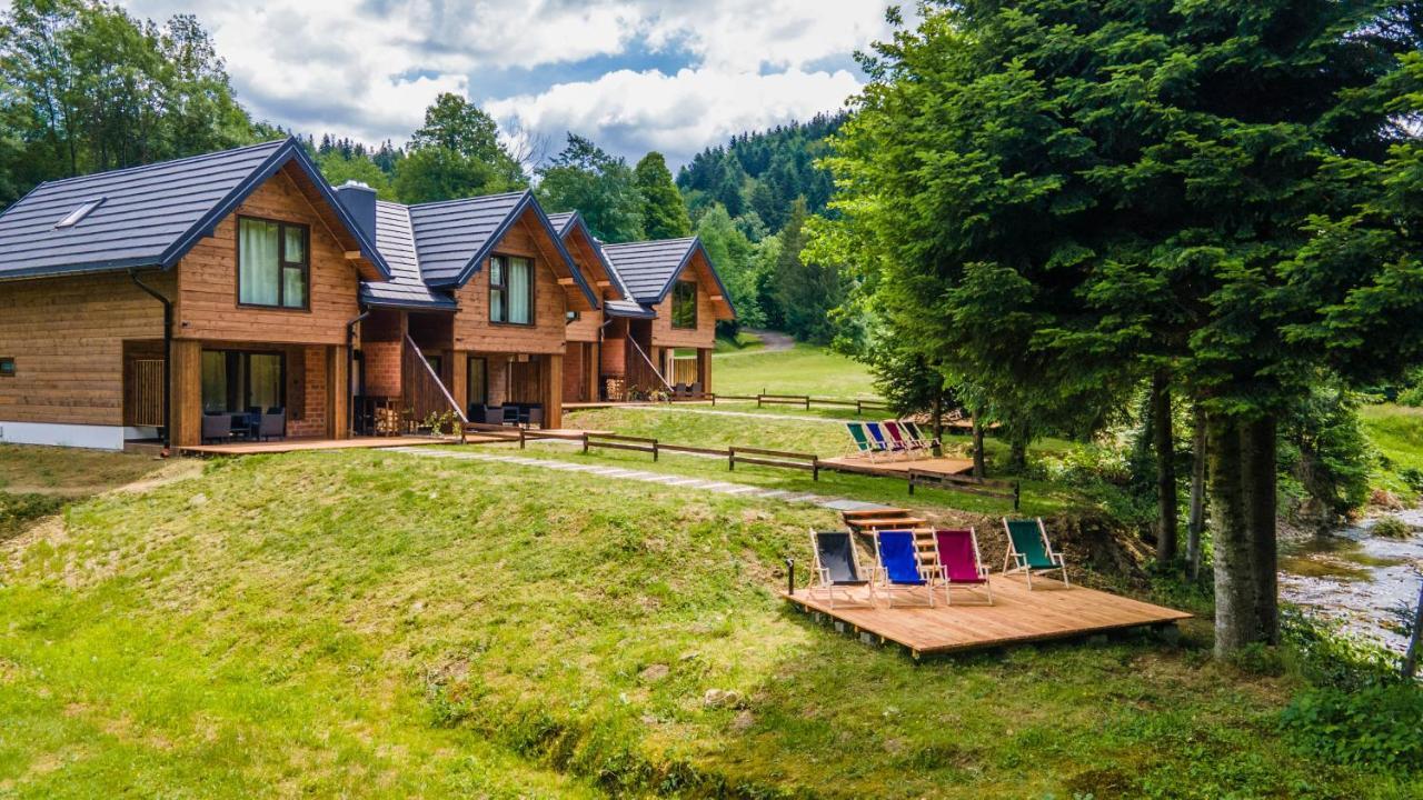 Novosiele Residence - Nad Gorska Rzeka - Lesne Spa Sauna Jacuzzi - Bieszczady Bystre  Exterior photo